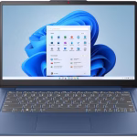 Lenovo IdeaPad Slim 3 Gen 8 | 14 inch FHD Laptop | Intel N100 | Integrated UHD Graphics | 4 GB RAM | 128 GB UFS 3.1 | Wi-Fi 6 | USB-C | Windows 11 Home | Office Trial | Abyss Blue