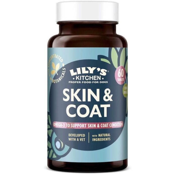 Lily S Kitchen Skin And Coat Supplements For Dogs 60 Tablets