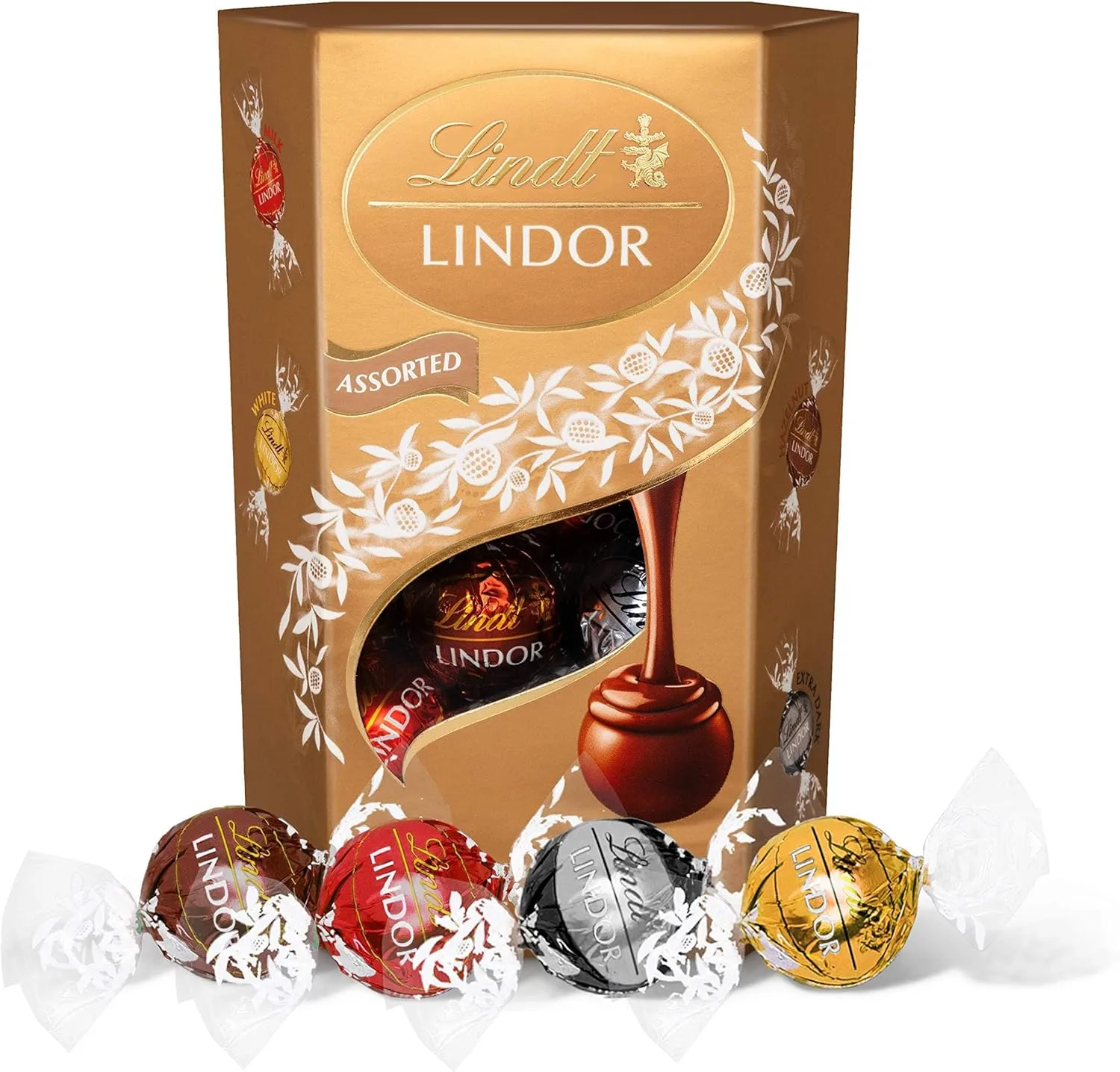 Lindt Lindor Assorted Chocolate Truffles Box 200g