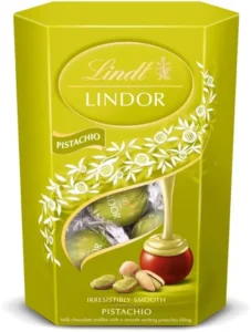 Lindt Lindor Pistachio Chocolate Truffles Box 200g