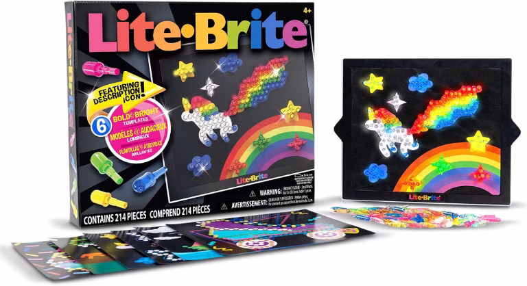 Lite Brite Ultimate Classic Light Up Drawing Board Led Board With Colours Light
