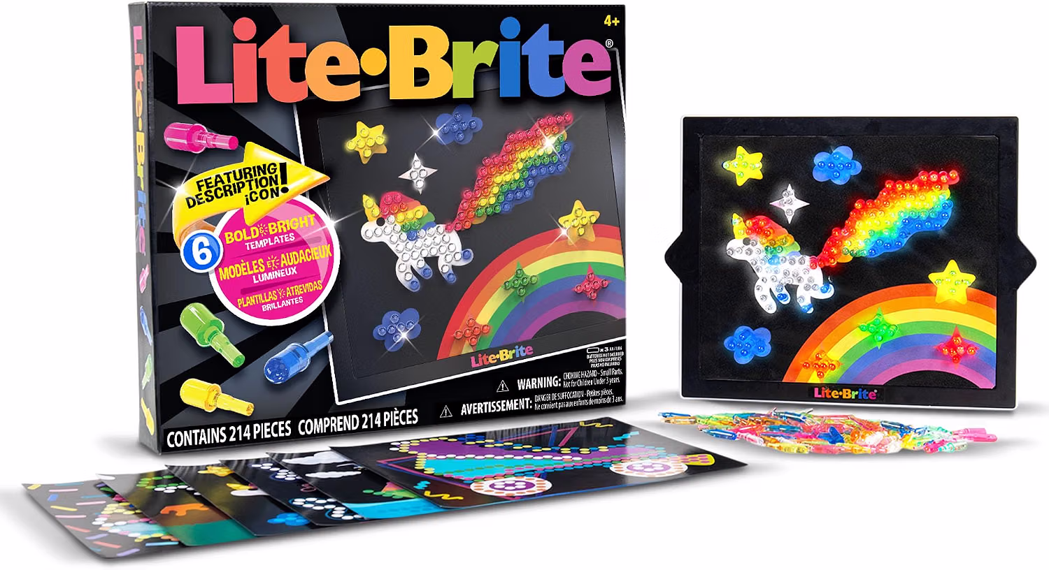 Lite Brite Ultimate Classic Light Up Drawing Board Led Board With Colours Light