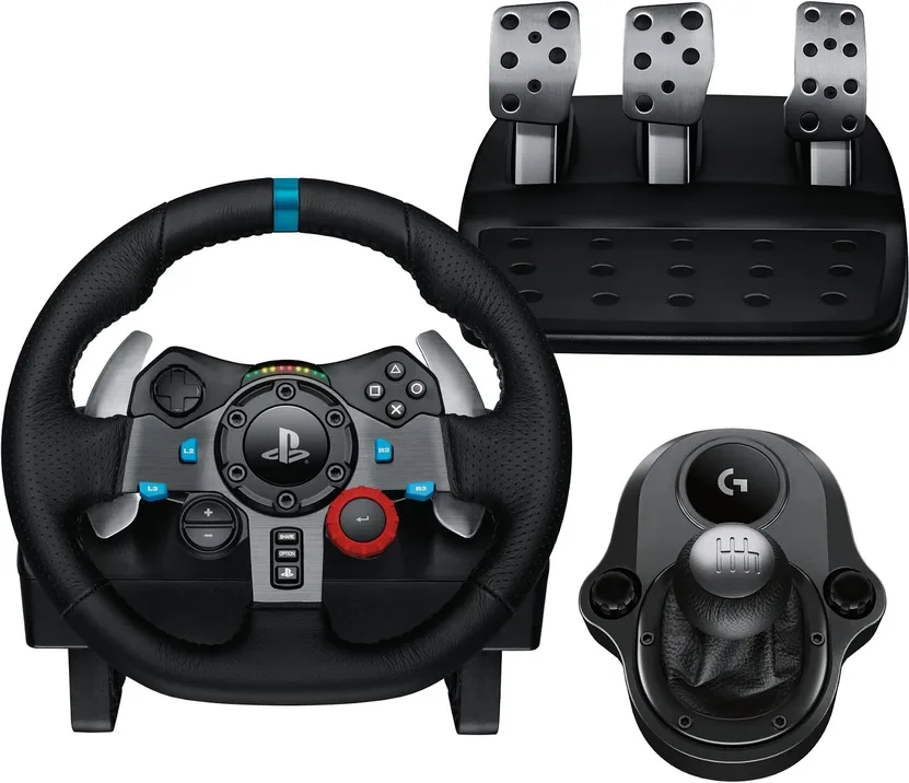 Logitech G G29 Se Driving Force Sim Racing Wheel And Pedals And Shifter Ps5 PC