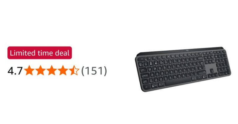 Logitech Mx Keys S Plus Wireless Keyboard With Palm Rest