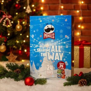 Luxury Pringles Advent Calendar 24 Day Full Size Calendar