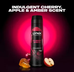 Lynx Fine Fragrance Collection Cherry Spritz Premium Body Spray Men S Deodorant