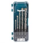 Makita D-72877 TCT Drill Bit Set 5 Piece Straight