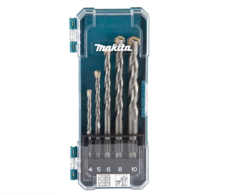 Makita D 72877 Tct Drill Bit Set 5 Piece Straight