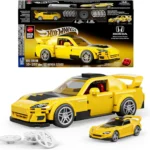 Mattel Brick Shop Hot Wheels Speed Series '07 Honda S2000 Building Toy Kit