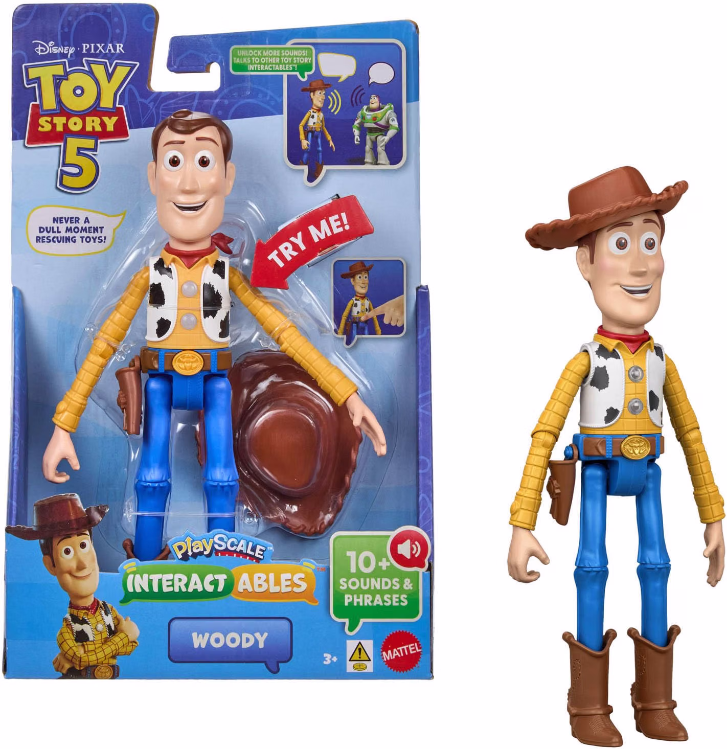 ​Mattel Disney and Pixar Toy Story 5 Interactables Woody