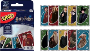 Mattel Games Uno Harry Potter Card Game Ages 7 Players 2