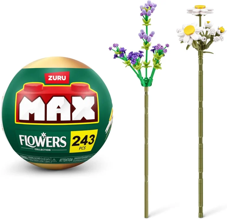 Max Build More Premium Flowers Building Bricks