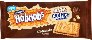 Mcvitie S Hobnobs Oaty Crunch Creams Chocolate Flavour 100 G Pack Of 1