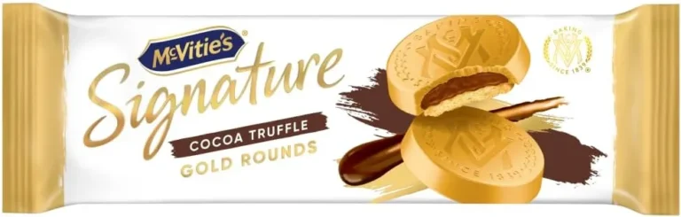 Mcvitie S Signature Cocoa Truffle Gold Rounds Biscuits 109 G Pack Of 1
