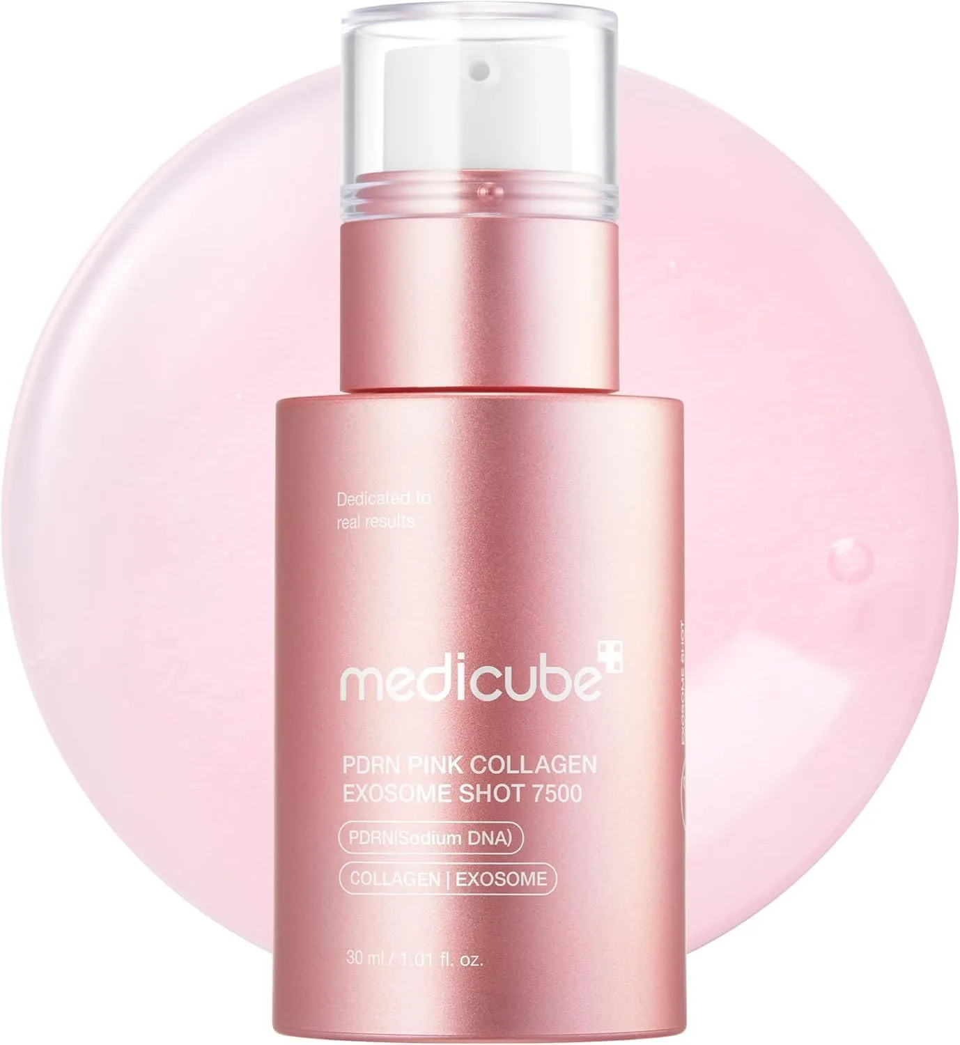 Medicube Exosome Shot Pdrn Pink Collagen 7 500 Ppm Spicule Facial Serum
