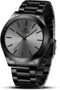 Mens Watches Stainless Steel Waterproof Analog Quartz Dress Wrist Watch