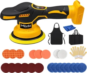 Meyda Cordless Car Polisher For De Walt 20v 6 Inch Buffer Polishing Set