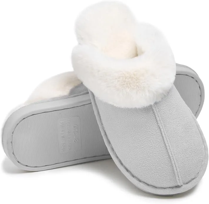 Misolin Slippers Women Cozy with Memory Foam