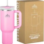 Mont-Clair Tumbler with Straw and Lid, Leakproof Insulated Steel Travel Mug, 40oz / 1200ML