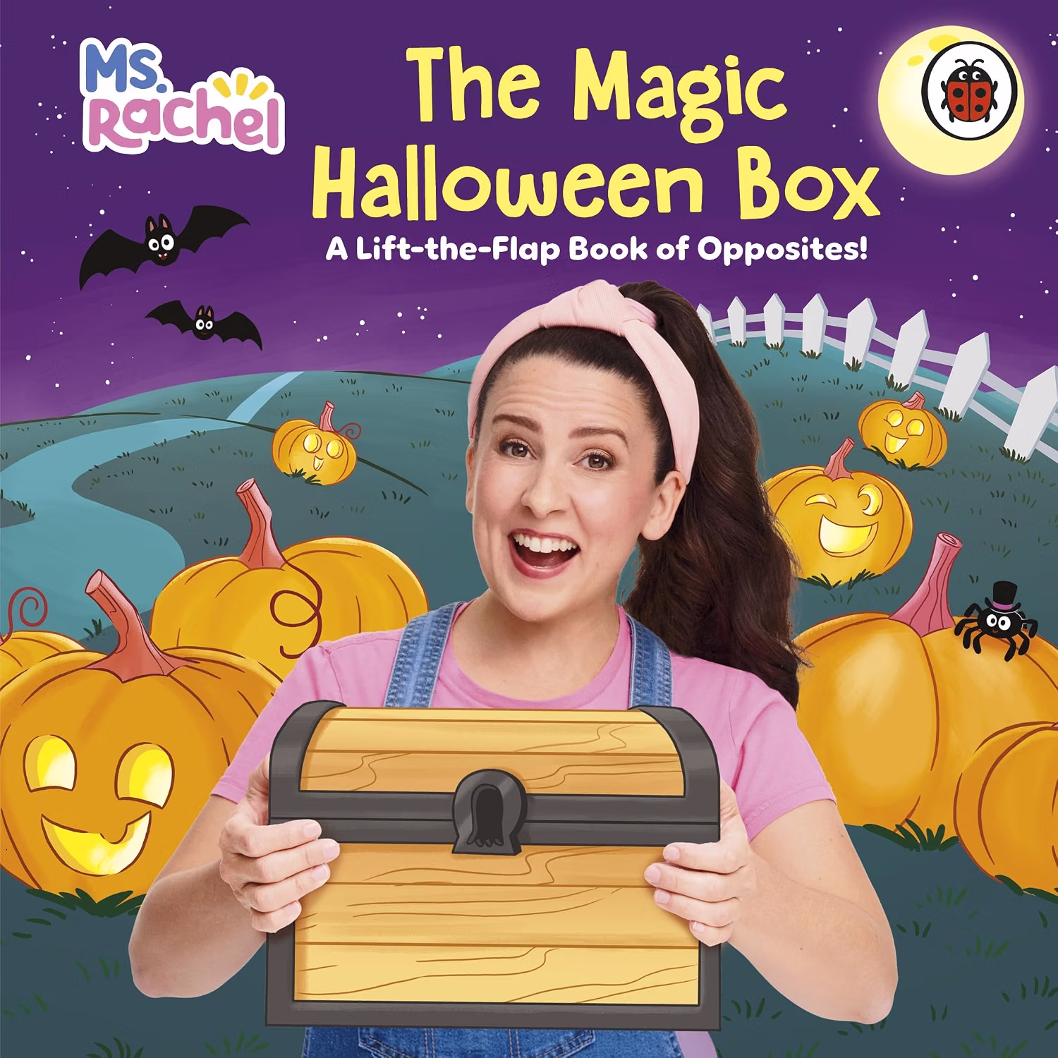 ms-rachel-the-magic-halloween-box-a-lift-the-flap-book-of-opposites-024181832x