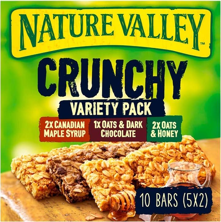 Nature Valley Crunchy Variety Granola Bars Pack Of 5