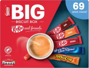Nestle Kitkat And Friends Big Biscuit Box 69 X Chocolate Biscuit Bars Kitkat Blu