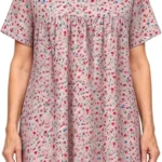 Nightdresses for Elderly Women Ladies Nighties Cotton Nightwear