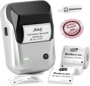 Niimbot B1 2 Inch Label Maker Portable Thermal Printer For Small Business