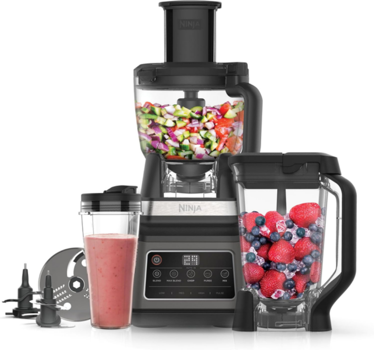 Ninja 3 In 1 Food Processor And Blender 1200w Bn800uk