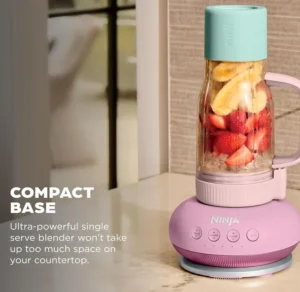 Ninja Blendboss Blender With Portable Tumbler Pink Db351ukpk1brn