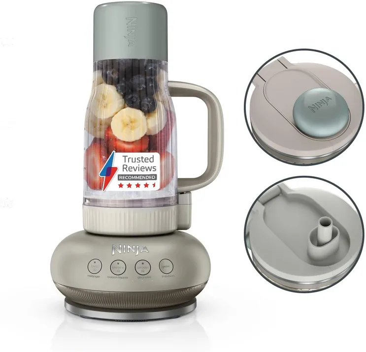 Ninja Blendboss Blender With Portable Tumbler Stone Db351ukst