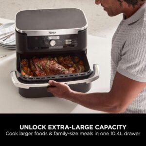 Ninja Foodi Flexdrawer Air Fryer Dual Zone Removable Divider 7 In 1