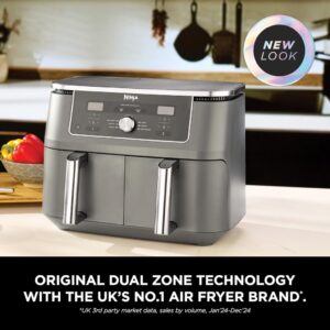 Ninja Max Dual Zone Digital Air Fryer 2 Drawers 9 5l
