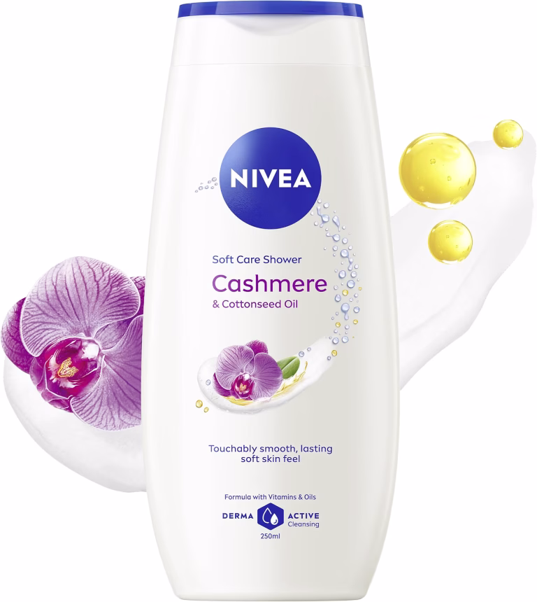 Nivea Cashmere And Cottonseed Oil Soft Care Shower Gel 250 Ml