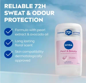 Nivea Pearl And Beauty Antiperspirant Stick 50 Ml