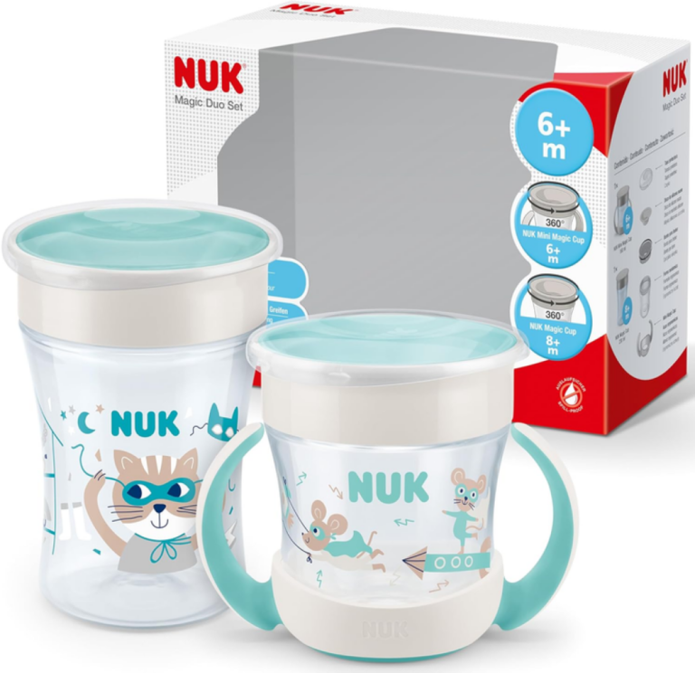 Nuk Magic Cup And Mini Magic Sippy Cup Duo Set