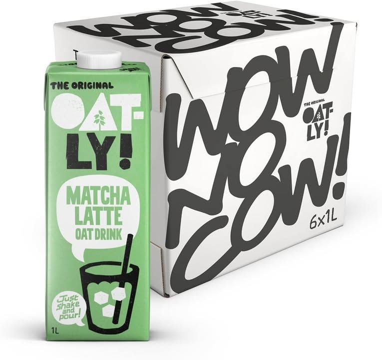 Oatly Oat Drink Matcha Latte 1l Pack Of 6