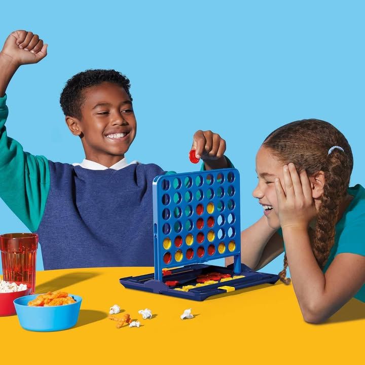 Official Hasbro Games Connect 4 Game 2025 Edition