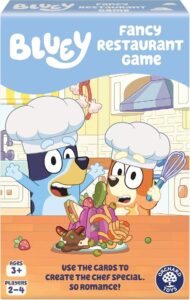 Orchard Toys Official Bluey Fancy Restaurant Matching And Memory Game