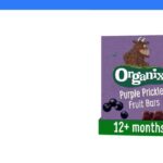 Organix Gruffalo Purple Prickles Blackcurrant Fruit Bars, 6 x (6 x 17 g)
