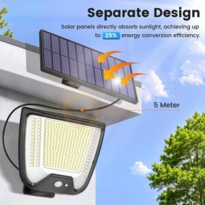 Outdoor Solar Powered Security Lights 288 Led Solar Outdoor Garden Light