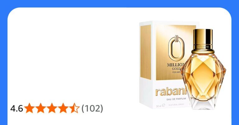 Paco Rabanne Million Gold For Her Eau De Parfum 30ml