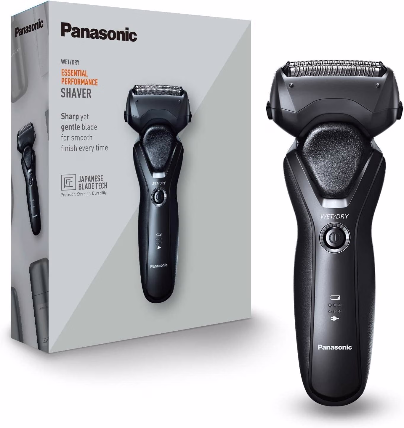 Panasonic Es Rt37 Wet And Dry Rechargeable Electric 3 Blade Shaver For Men 100 2