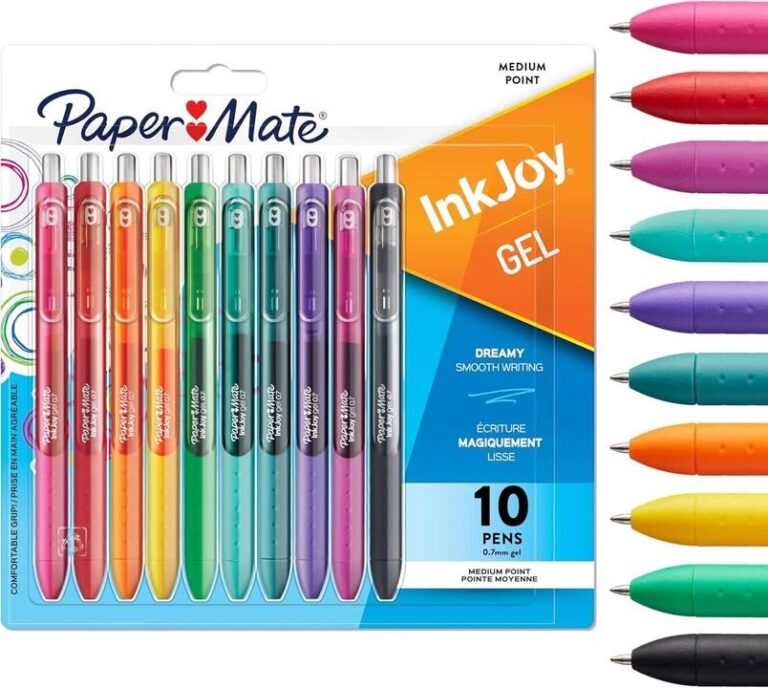 Paper Mate Inkjoy Gel Pens Assorted Vibrant Ink Colours For Writing Colouring An