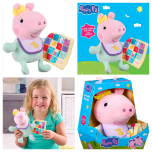 Peppa Pig Baby Evie With Blanket