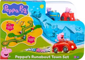 Peppa Pig Whizz Around Peppa S Runabout Town Set