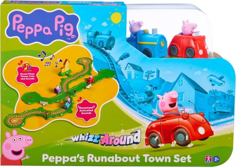 Peppa Pig Whizz Around Peppa S Runabout Town Set