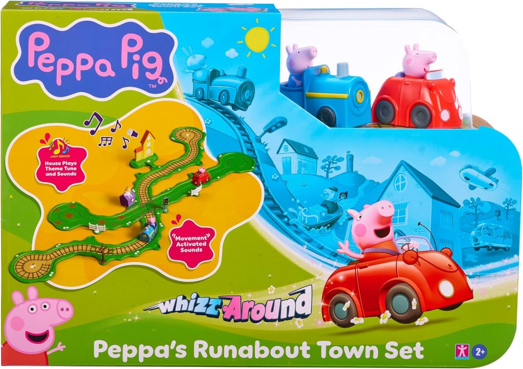 Peppa Pig Whizz Around Peppa S Runabout Town Set