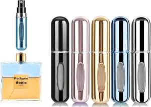 Perfume Atomiser Pack Of 5pcs Perfume Travel Bottle
