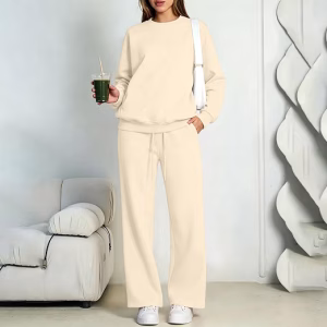 Petite Tracksuit Womens Full Set Autumn Long Sleeve Lounge